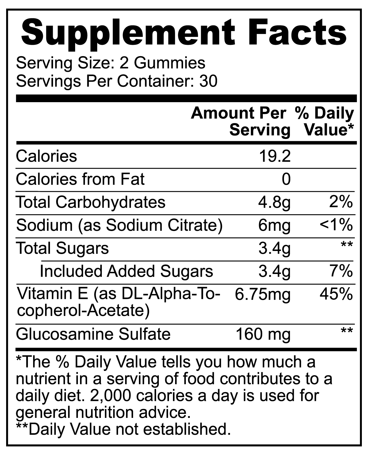 GlowPop Joint Support Gummies